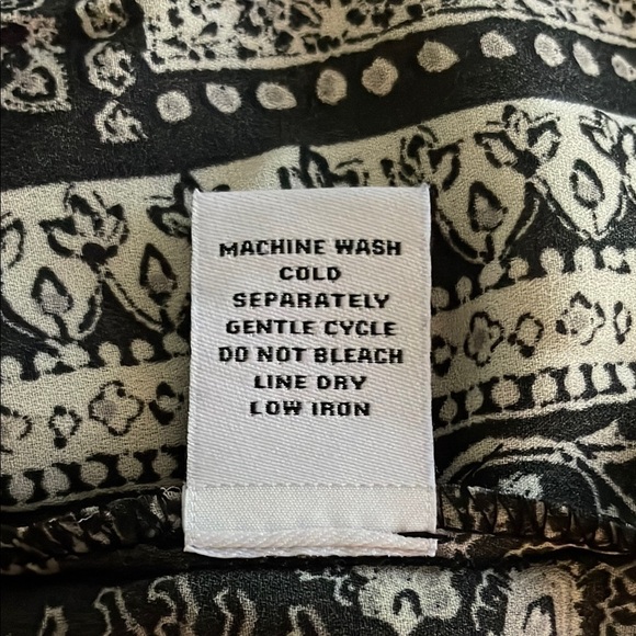 Emma & Michele Black Maxi Dress with Bishop Sleeves - Picture 7 of 9